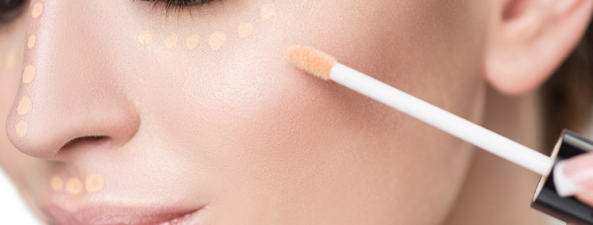 Concealer am Auge
