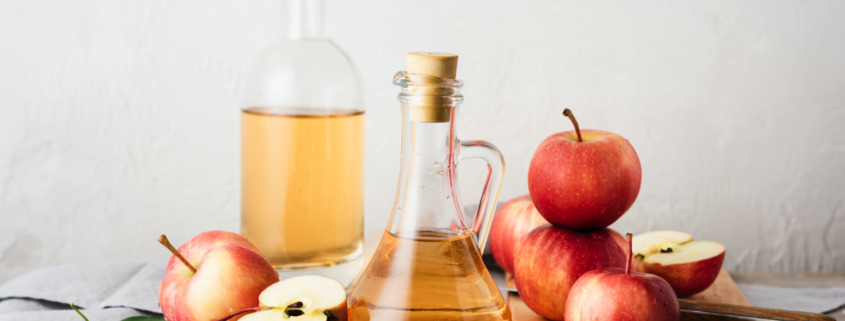 Apfelessig saure Rinse