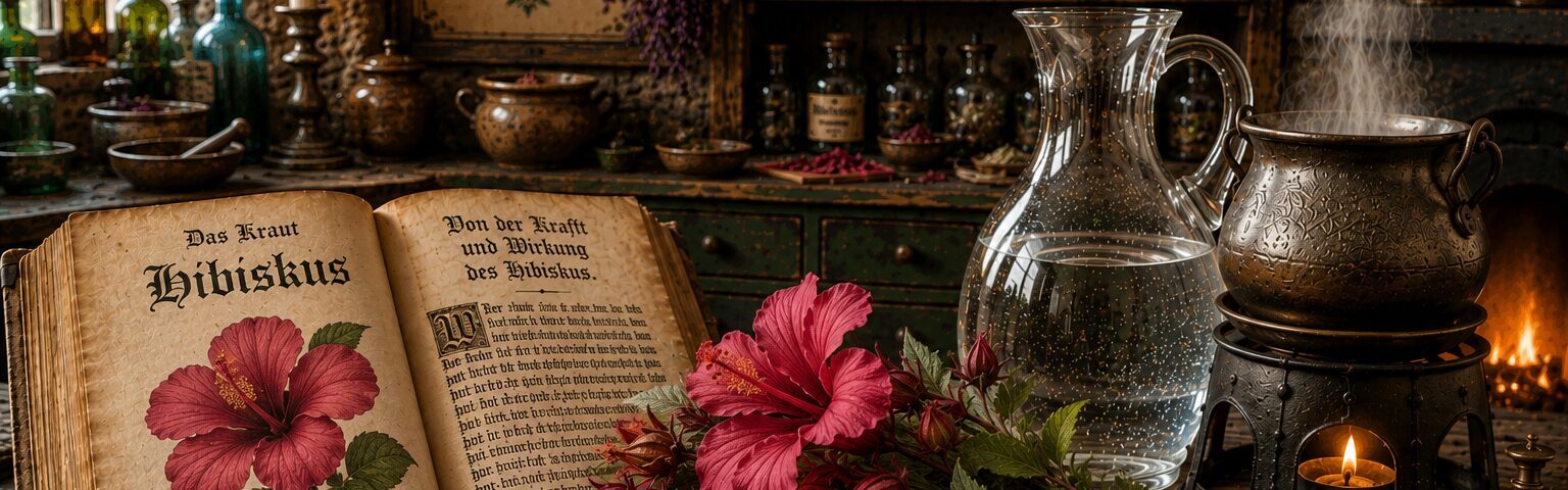 Hibiskus Haarpflege Kräuterbuch Hexenküch